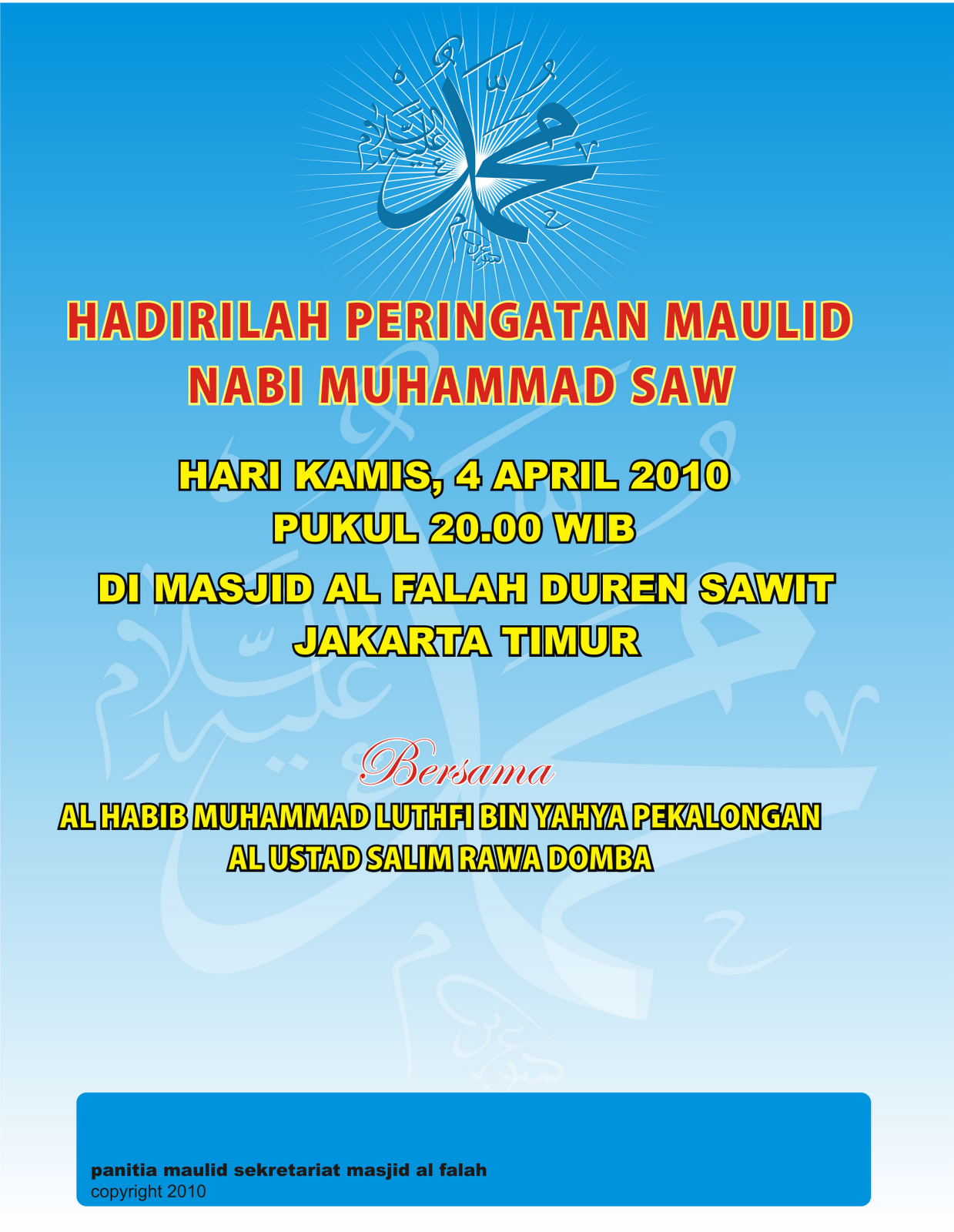 Download contoh undangan maulid nabi muhammad saw download 