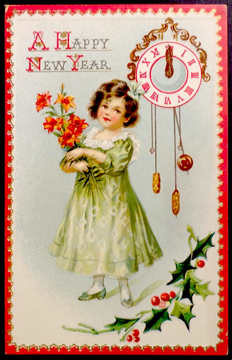 EKDuncan My Fanciful Muse Happy New Year Vintage