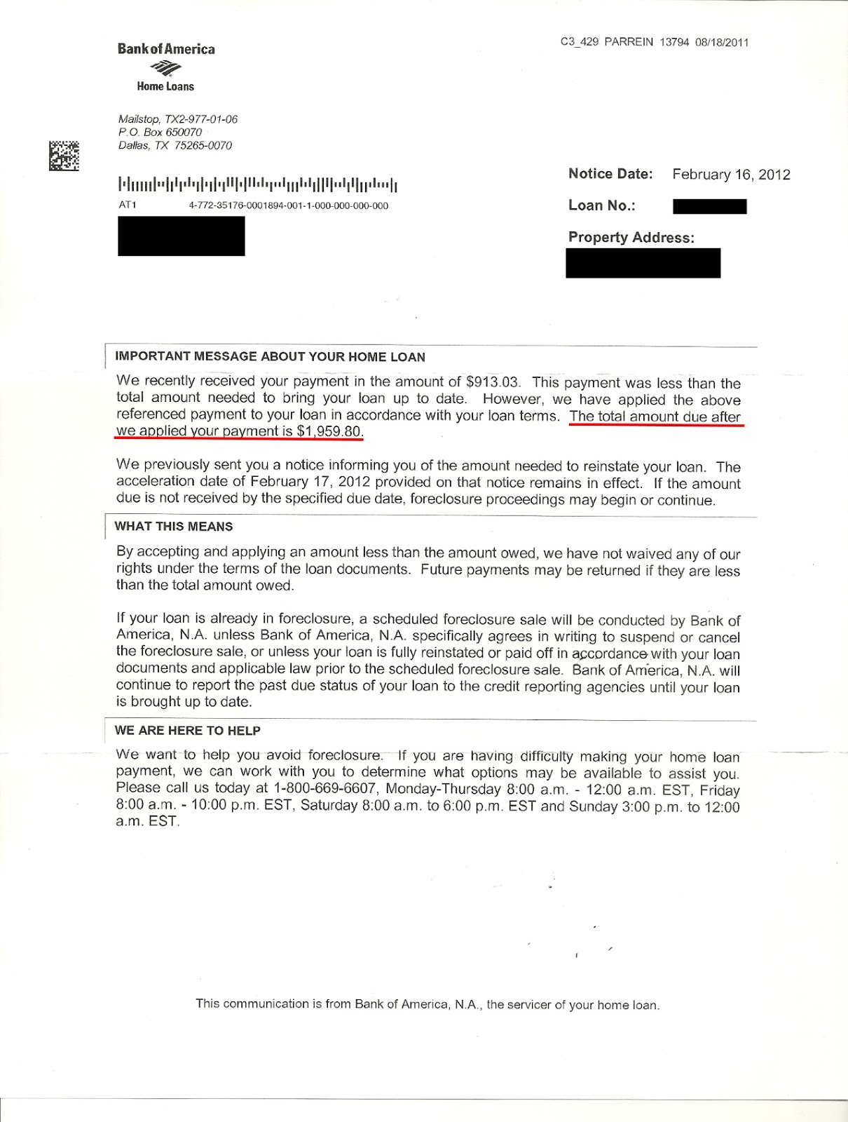 Bank of America ForcePlace Insurance & Foreclosure Scheme