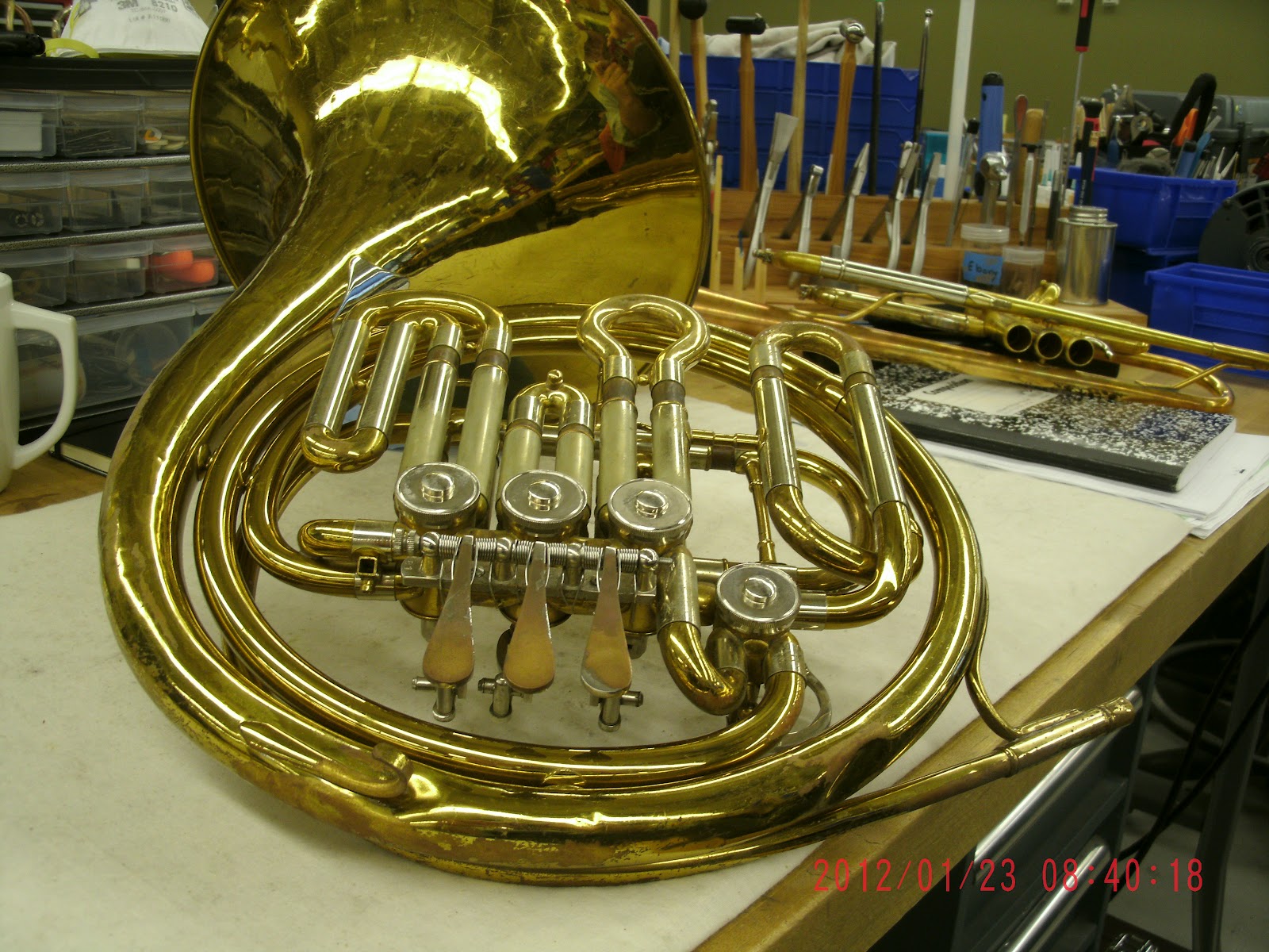 Band Instrument Repair at Minnesota State College Project Horn
