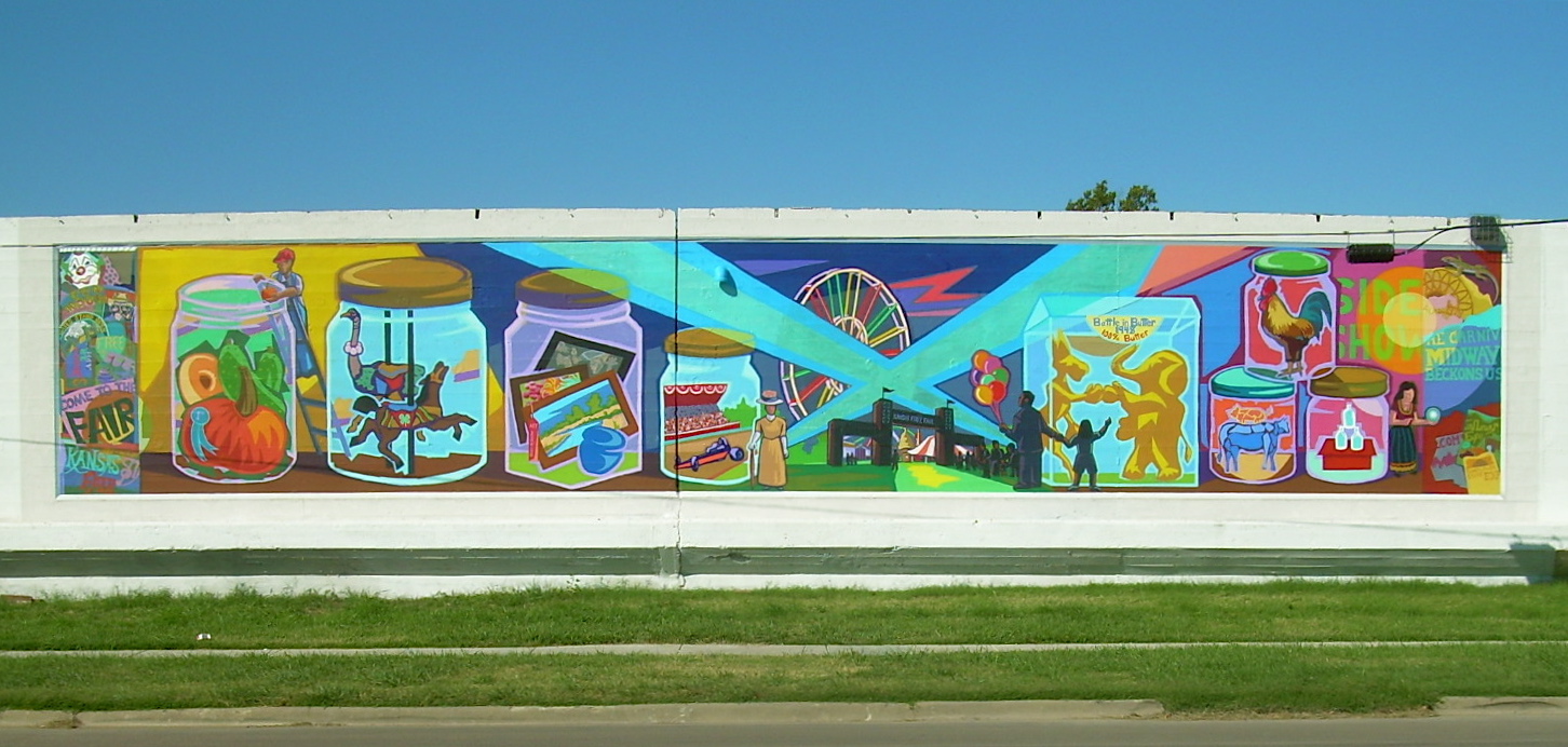 The Great Mural Wall of Topeka Mural Gallery