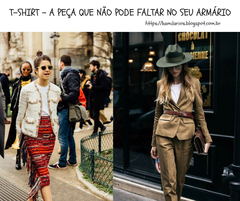 Kamila Rios T-SHIRT A PEÇA QUE NÃO PODE FALTAR NO SEU ARMÁRIO MODA - T-SHIRT A PEÇA QUE NÃO PODE FALTAR NO SEU ARMÁRIO