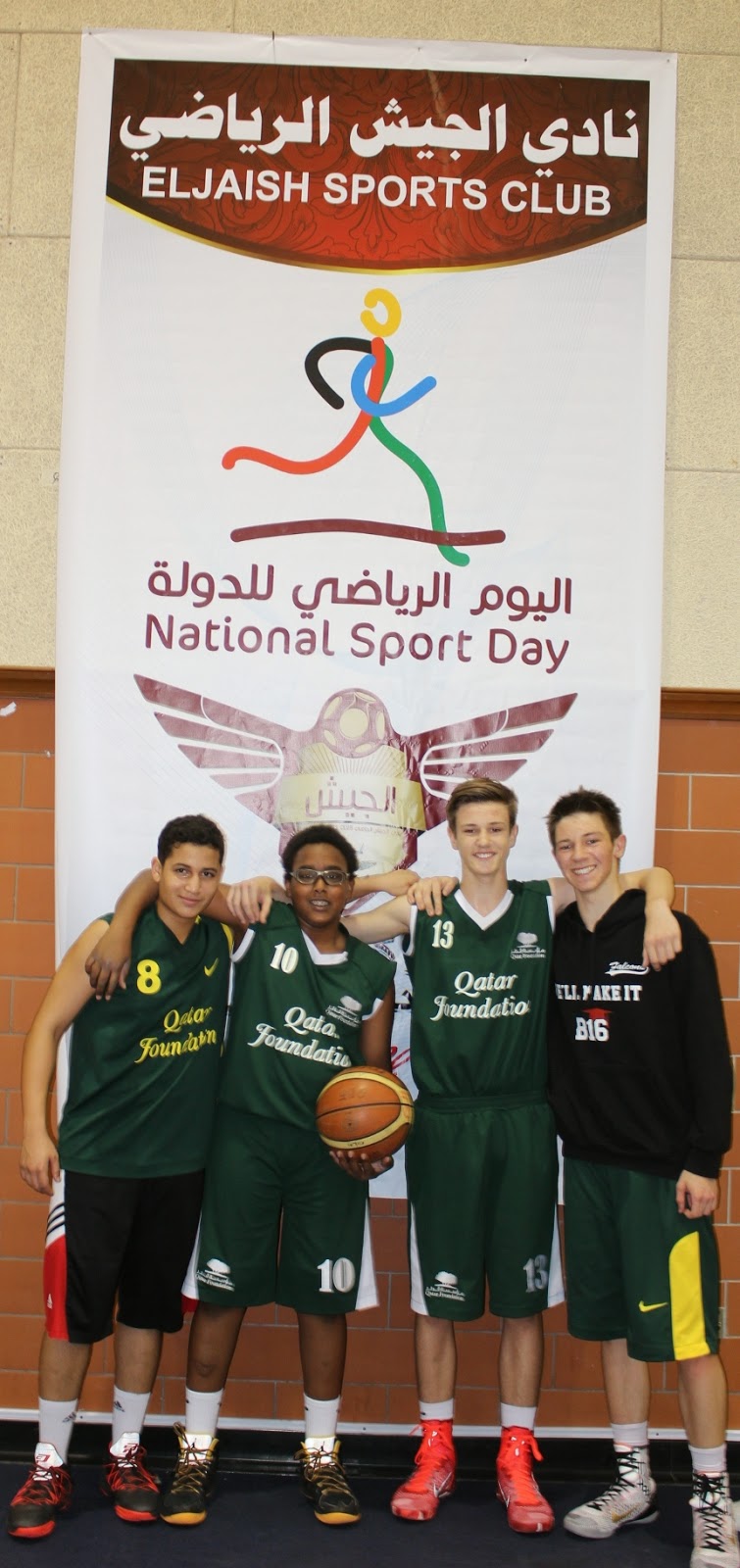 Chutes in Qatar Qatar Foundation Basketball
