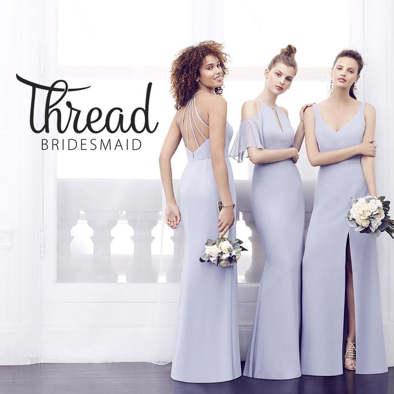Últimas Tendencias: Thread Bridesmaids ofrece vestidos de de honor asequibles