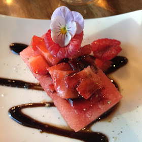 V Series, Kew, watermelon w aged balsamic vinegar