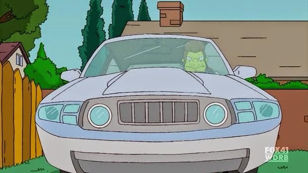 autos que aparecen en Los Simpsons