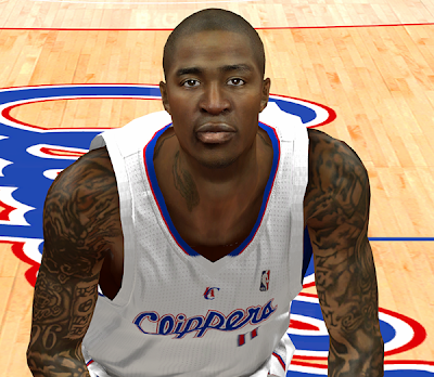 NBA 2K14 Jamal Crawford Cyberface Mod