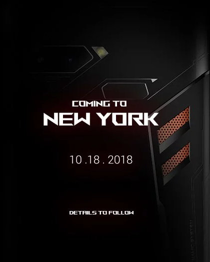 ASUS ROG Phone Mulai Diperkenalkan Tanggal 18 Oktober 2018