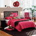 Red And White Teen Room Design Ideas