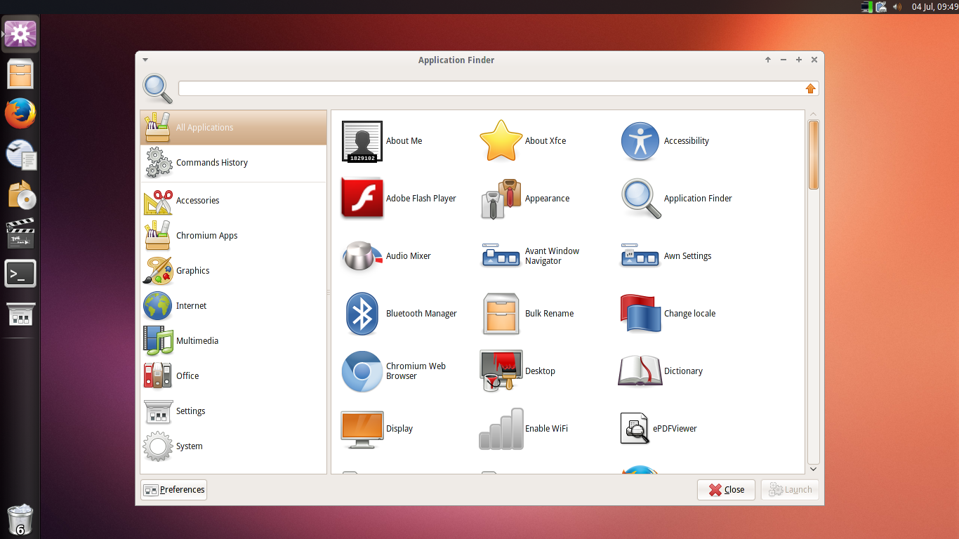 Linux Themer Avant Window Navigator (AWN)