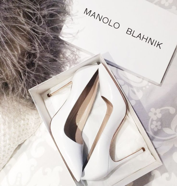 heels: manolo blahnik on brooklyn blonde - cool chic style fashion