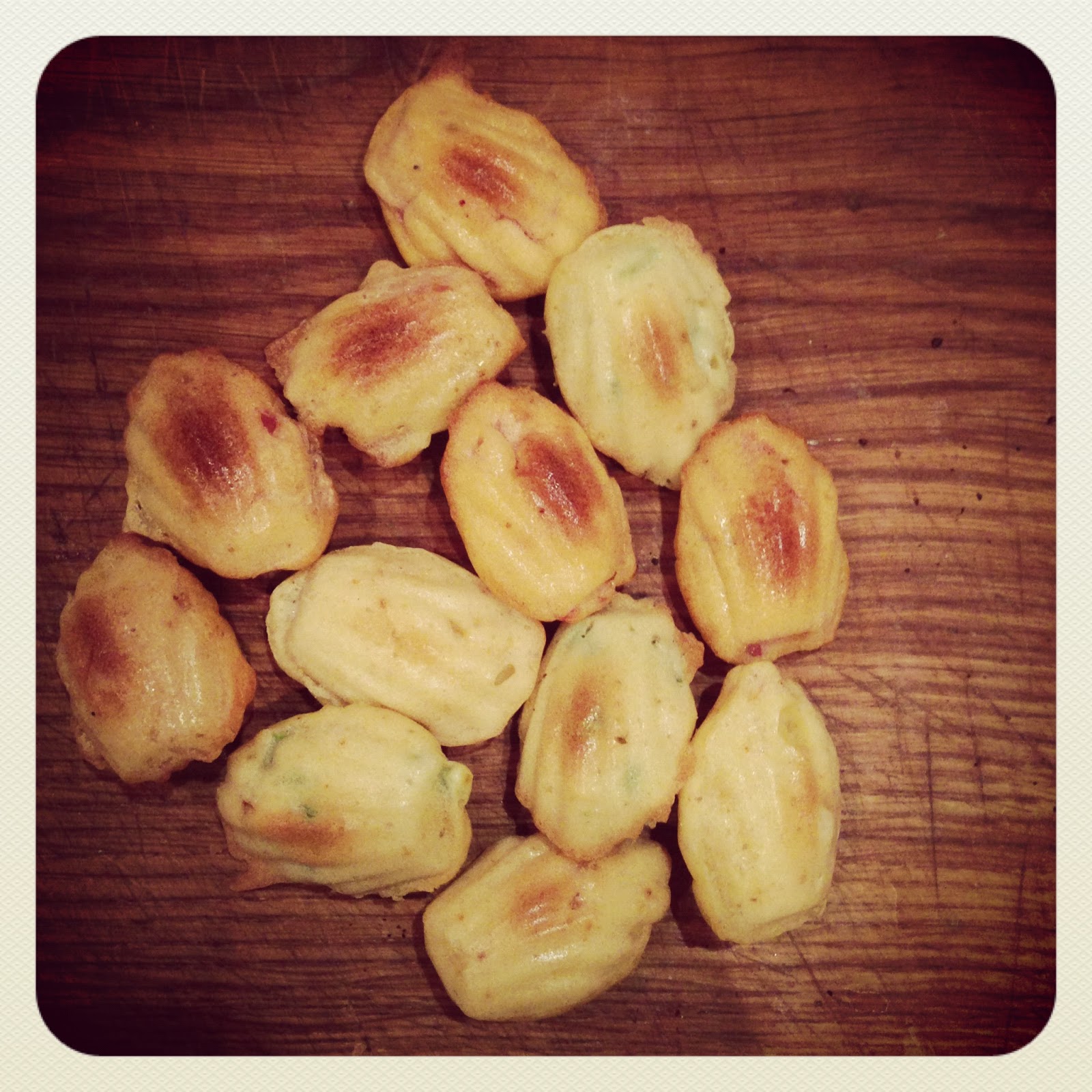 Кулинарные заметки одной язычницы.: несладкие мадленки