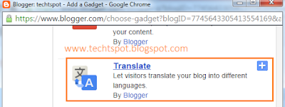 Add Google Language Gadget To Blogger Blog 2