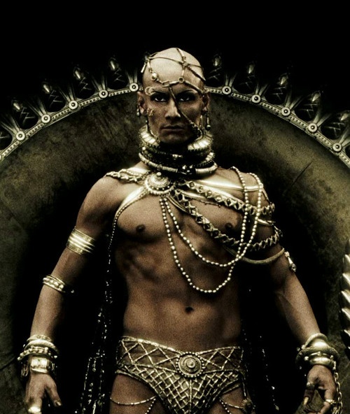 Travis Simpkins: 300 (2006): The Spartans, King Xerxes and the Battle