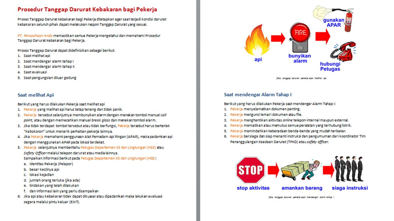 Contoh Sop Emergency Response Plan Docx Standar Opera vrogue.co