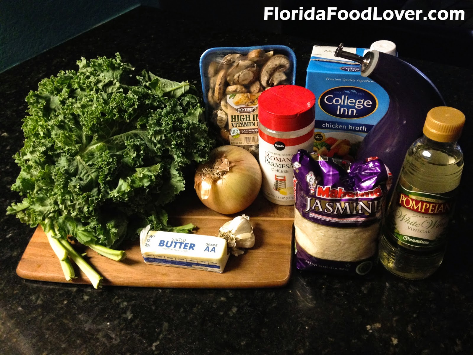 Florida Food Lover Mushroom, Kale, & Sausage Risotto