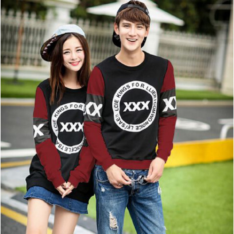 Jual Online Sweater Triple X Black Maroon Couple Murah di Sukabumi Bahan Babytery Terbaru Jual Online Sweater Triple X Black Maroon Couple Murah di Sukabumi Bahan Babytery Terbaru