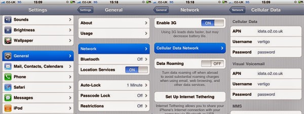 Hướng dẫn cài đặt 3G cho iPhone, iPad