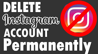 cara menghapus akun instagram