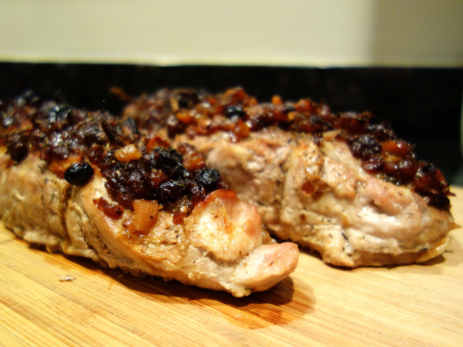 Fresh Local and Best Apple Cider Stuffed Pork Loin and A Visit to