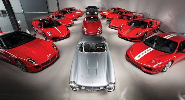 Colección Ferrari subasta