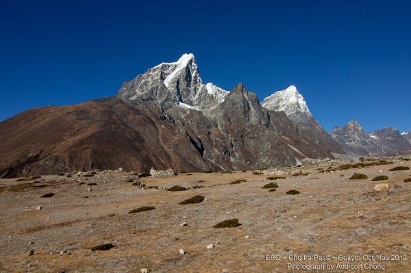 Taboche Peak and Cholatse