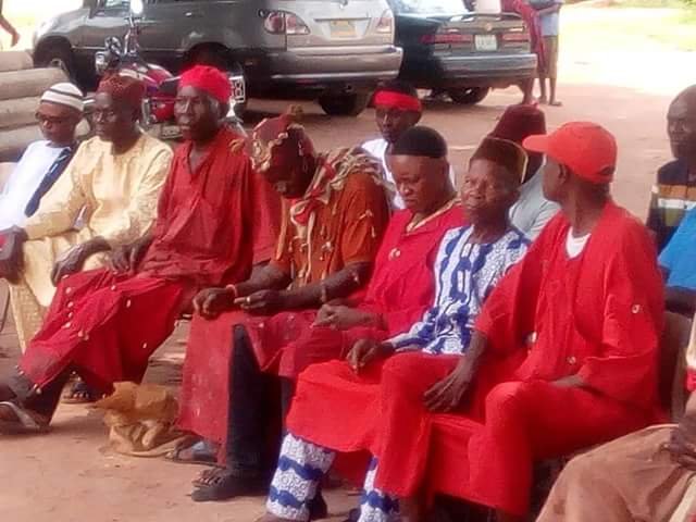 Photos: Leaders of communities in Edo State place a curse on native doctors, human traffickers