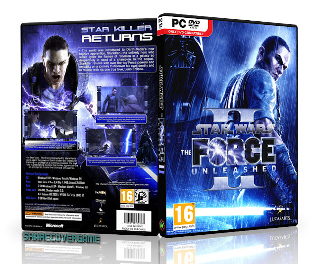 STAR WARS The Force Unleashed II Cover Box