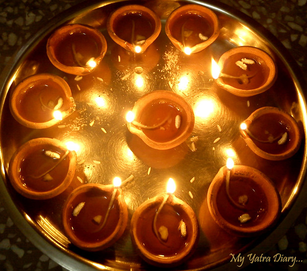 Of... Love, Lights and Joy: Diwali Diya Memories