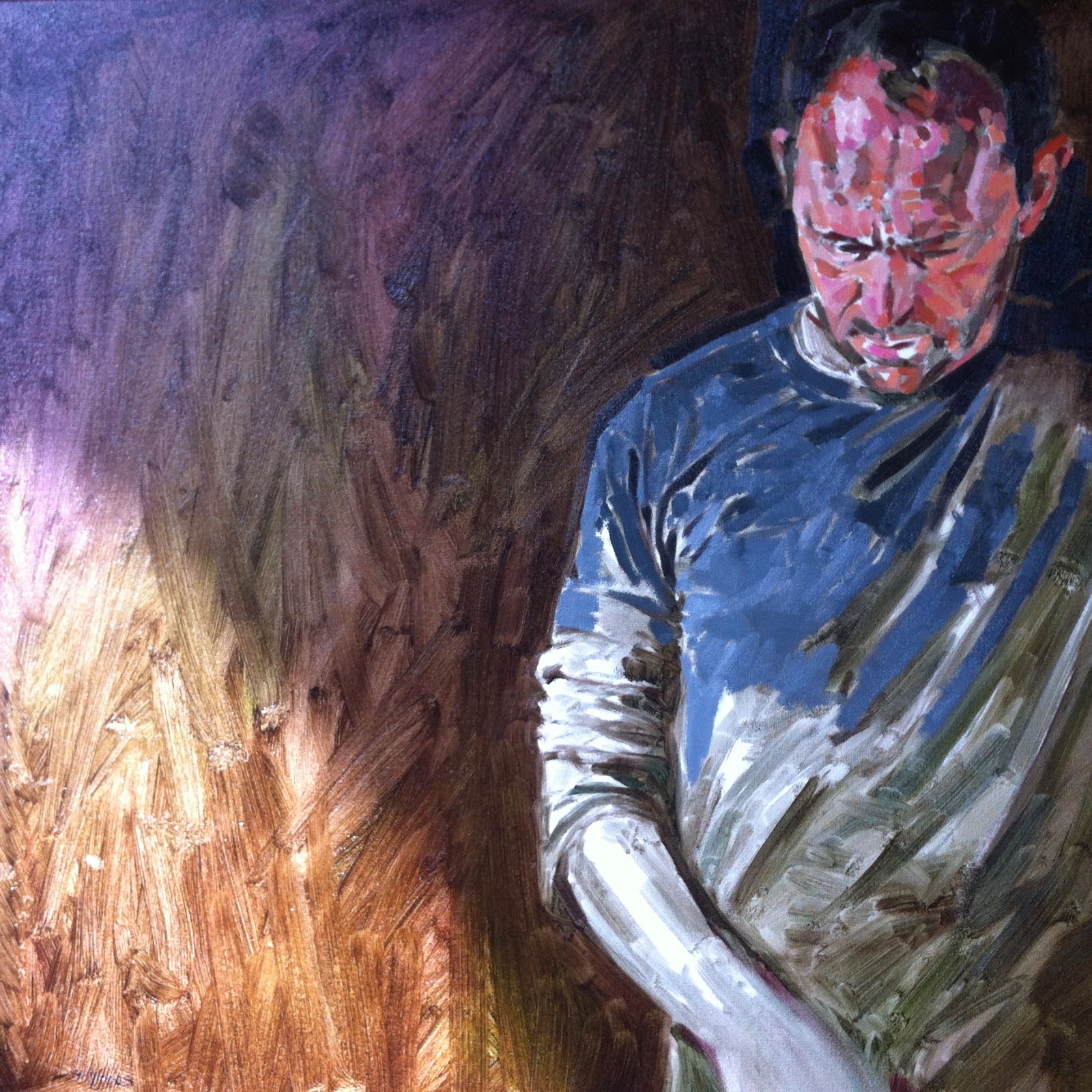 Gregory Mason's Paintings Sky Portrait Artist of the Year 2017 Greg