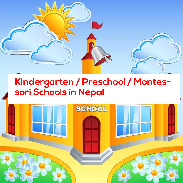 Top Best Popular Kindergarten Preschool Montessori Schools in Kathmandu