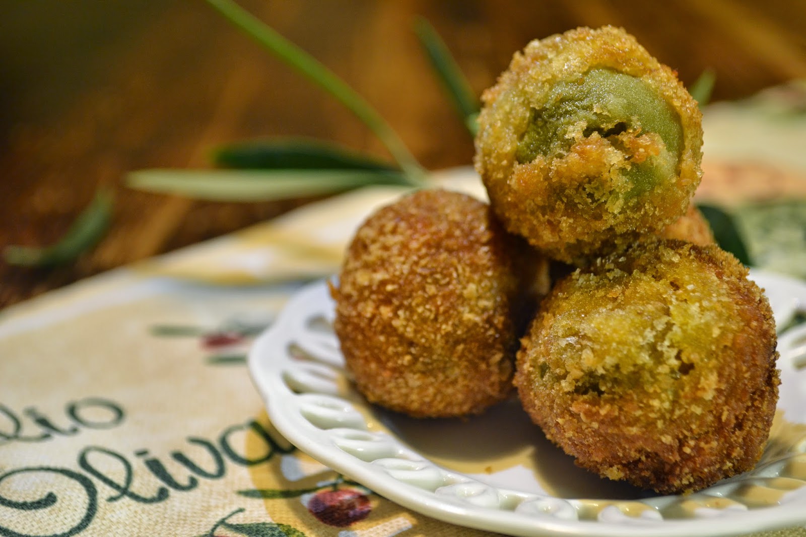 La creatività e i suoi colori Olive all'ascolana ricetta tipica delle