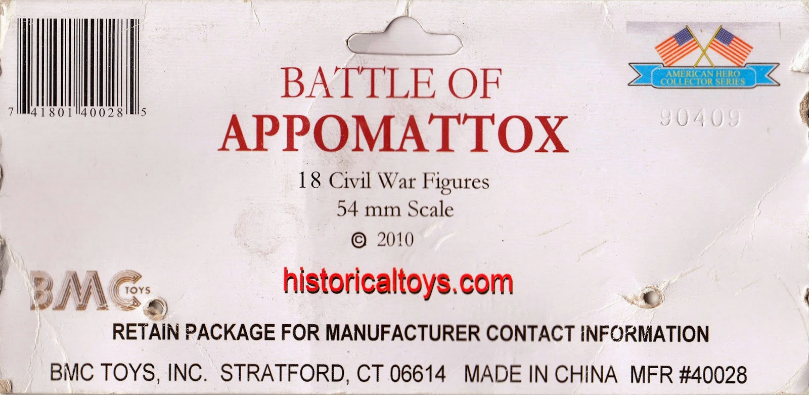 Toys and Stuff BMC 40028 Battle of Appomattox