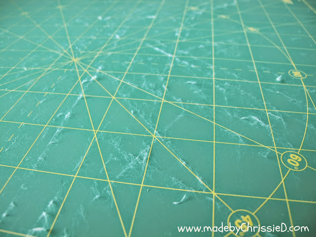 How To Clean And Care For A Self-Healing Cutting Mat by www.madebyChrissieD.com
