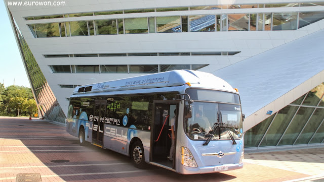 Autobús de hidrógeno en Corea