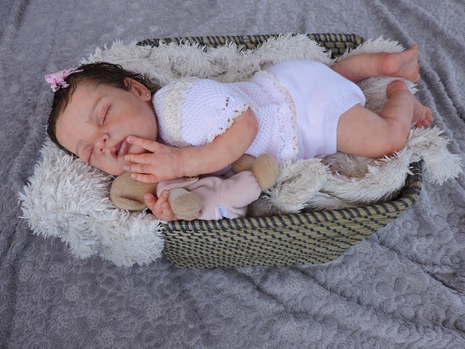 Full Body Soft Solid Silicone Baby doll/REBORN SILICONA Drink fluids