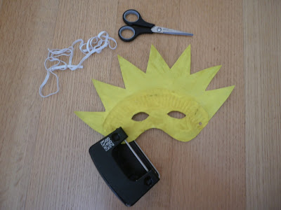 Αποκριάτικη μάσκα ήλιος