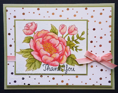 Heart's Delight Cards, Birthday Blooms, No Line Watercolor, Stampin' Up!