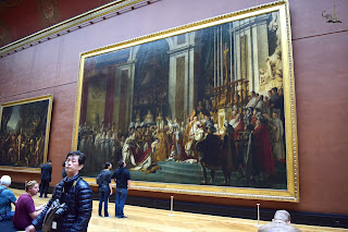 Париж,Лувр,"Посвящение императора Наполеона...". Париж,Лувр,"Посвящение императора Наполеона...",красивые фото.