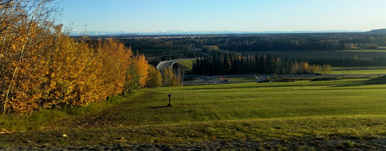 First day of Snowfall in Fairbanks, Alaska at least 5 inches