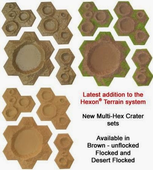 New Multi-Hex Crater Sets