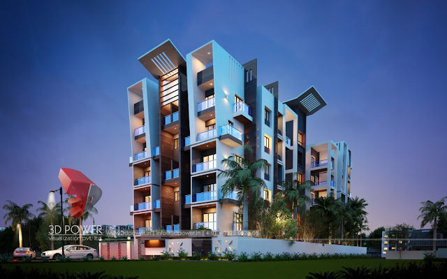 Realistic 3D Architectural Rendering, 3D Walkthrough & Rendering for your Apartment project.