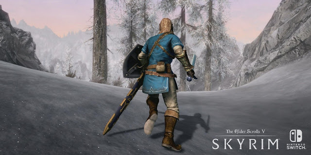 Veja The Elder Scrolls V: Skyrim rodando no Switch