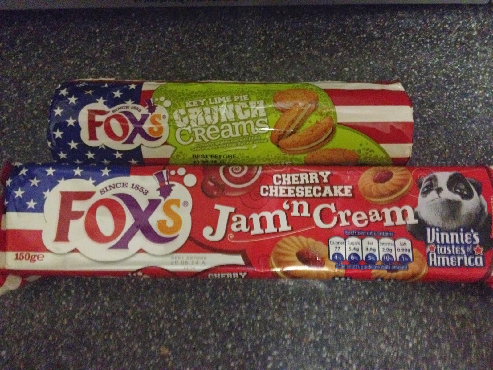 A Review A Day Today's Review Fox's Vinnie's Tastes Of America Biscuits
