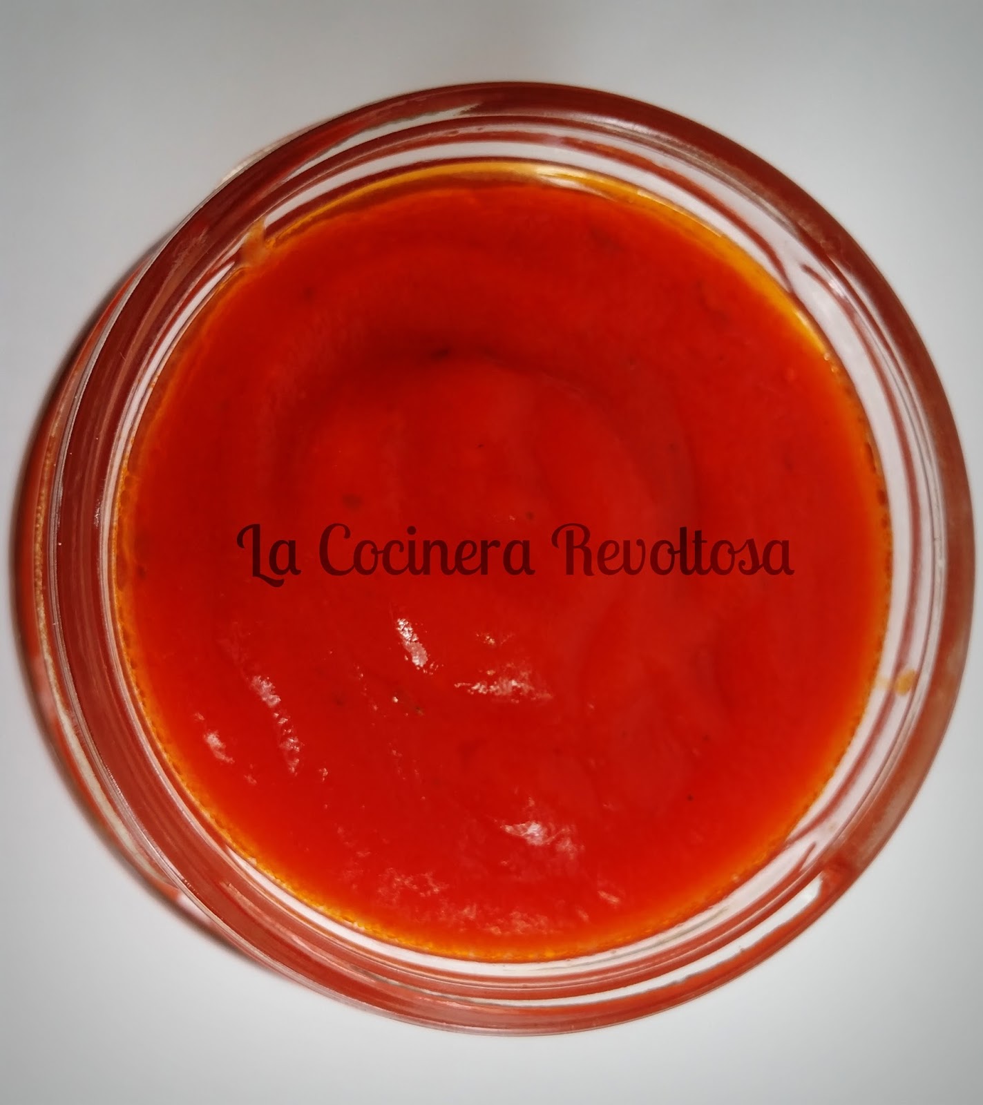 Salsa de tomate express La Cocinera Revoltosa
