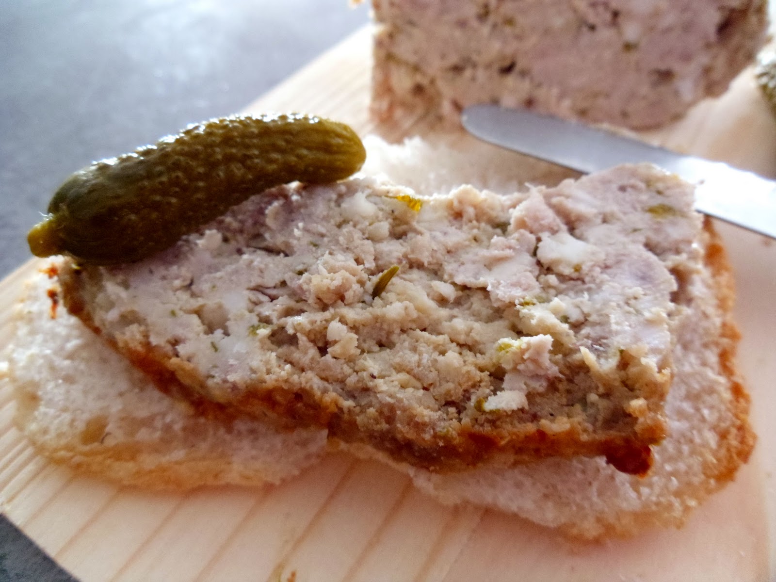 Gourmande ou passionnée... Pâté de lapin