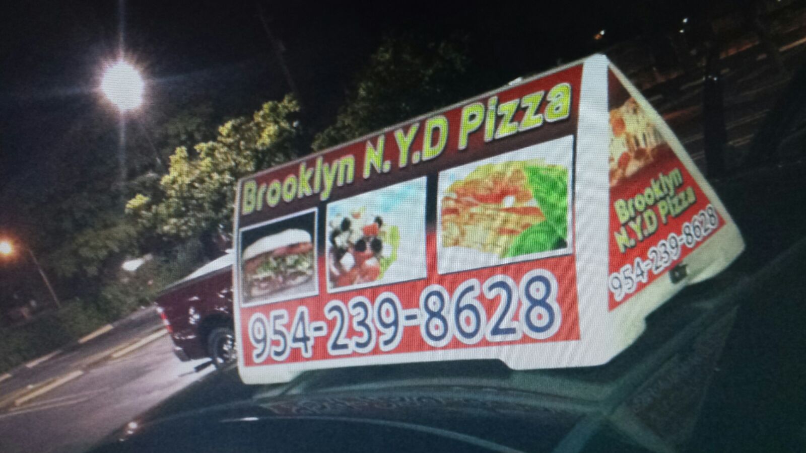 SIGN SHOP MIAMI MIAMI DELIVERY VEHICLE TOPPER