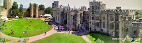 Warwick Castle Review - castle view panorama