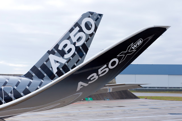 Airbus A350-900 Winglet and Tail