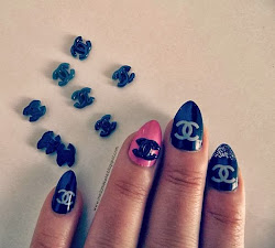 chanel nail coco inspired claw